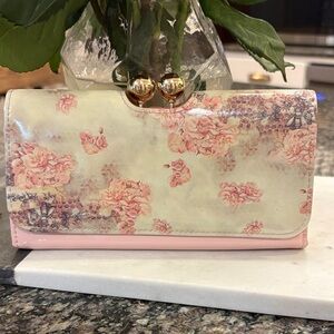 Rare Ted Baker Bee and Rose Wallet